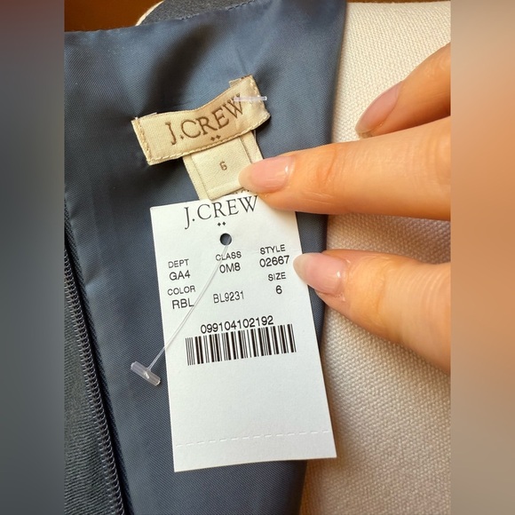 NWT J Crew Wool Blend Dress - Picture 4 of 4